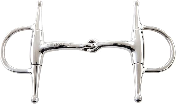 Korsteel JP Jointed Full Cheek Eggbutt Snaffle Bit