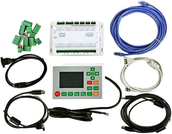 Startnow CO2 Laser Control Card Ruida RDC6442G RDC6442S CNC Laser Engraving Machine Motherboard System RDC6442 DSP Controller (Ruida RDC6442S)