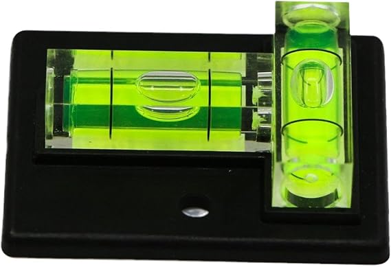 Tiny Bubble Levels - Handheld Spirit Levels, Crosses Check Bubble Tiny Spirit Levels Two Ways | T-Type Picture Levels Mark High Precision Layout Tools for Tripods, Balancing Frame Picture, Traile