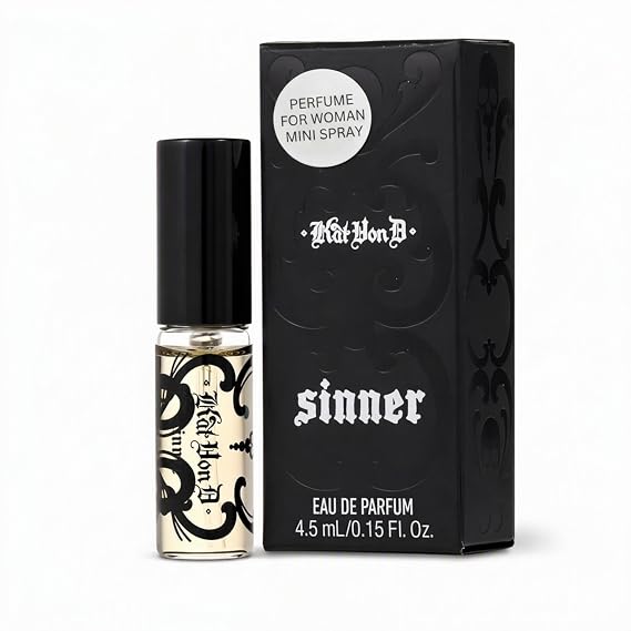 Kat Von D Sinner Perfume for Women Mini EDP Spray 0.15 Ounce