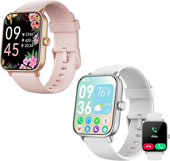 Fitpolo Smart Watches for Women 2-Pack