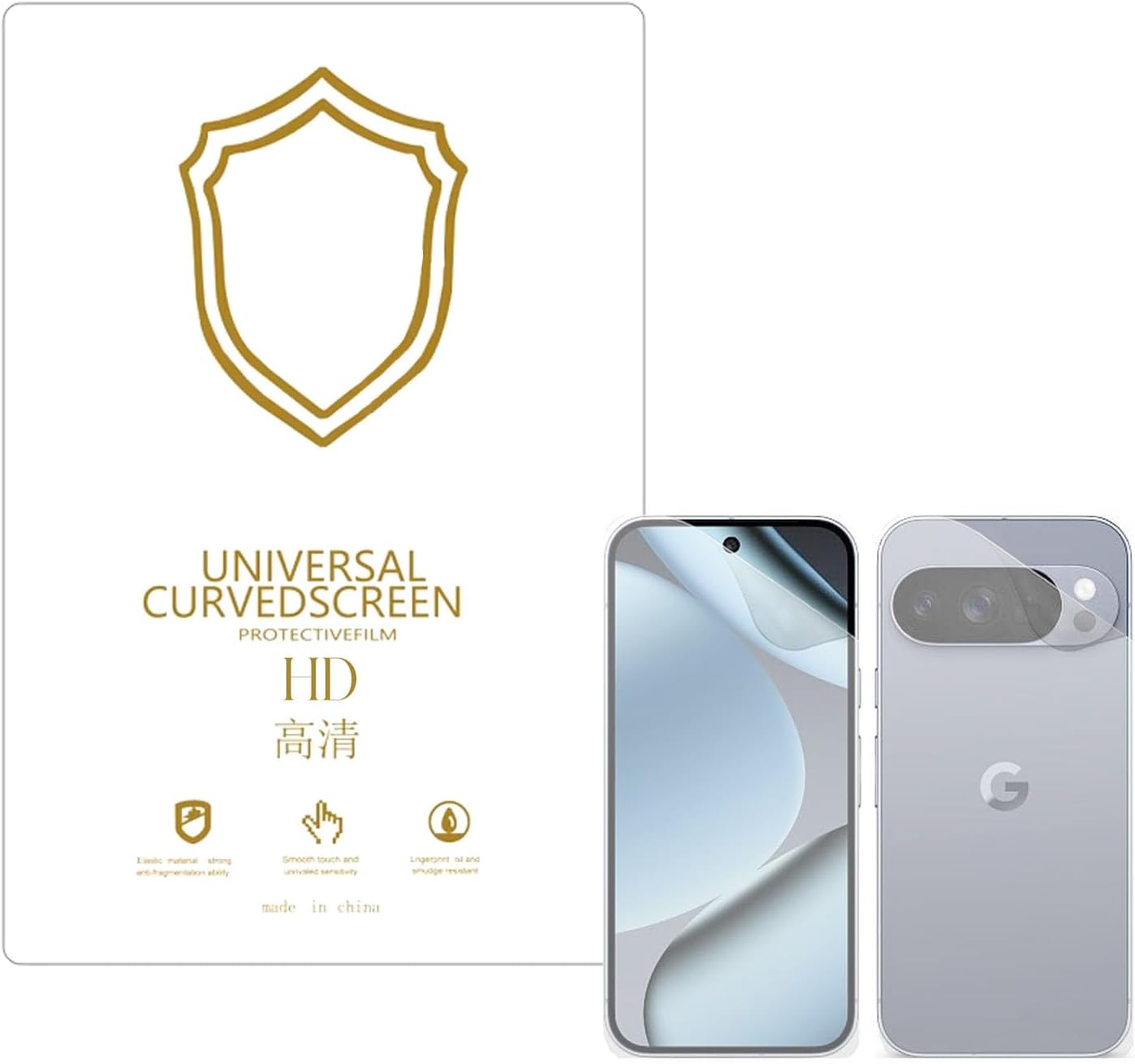 Microcase Google Pixel 10 Pro ile Uyumlu Full Tpu Ön Arka Nano Koruma- EKM103