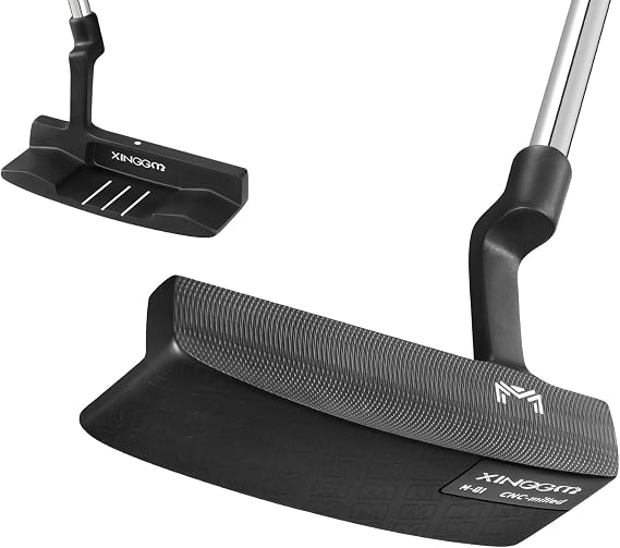 CNC Golf Putter for Men Right Handed,Blade/Mallet Putters,Golf Head Cover Included-34 Inches
