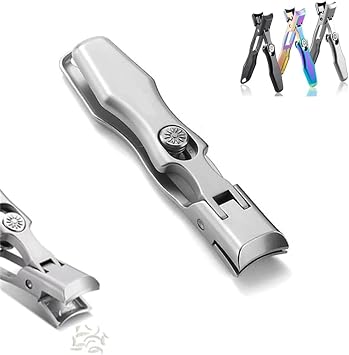 Nail Clippers, Ultra Sharp Stainless Steel Nail Clippers, Portable for Thick Nails