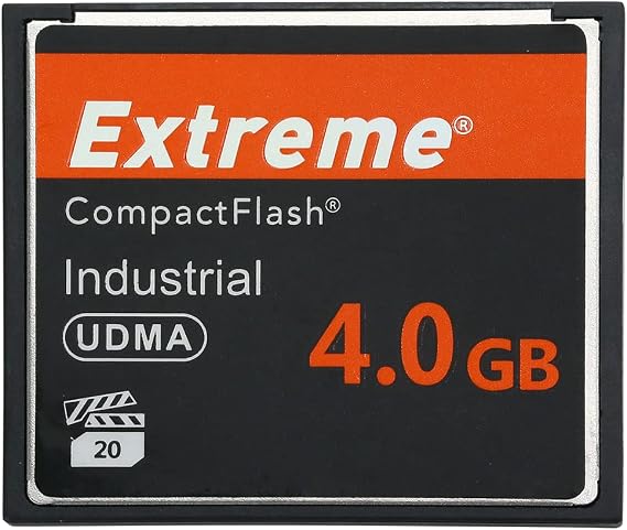 Extreme 4GB Compact Flash Memory Card, Original CF Card for Professional Photographer, Videographer, Enthusiast