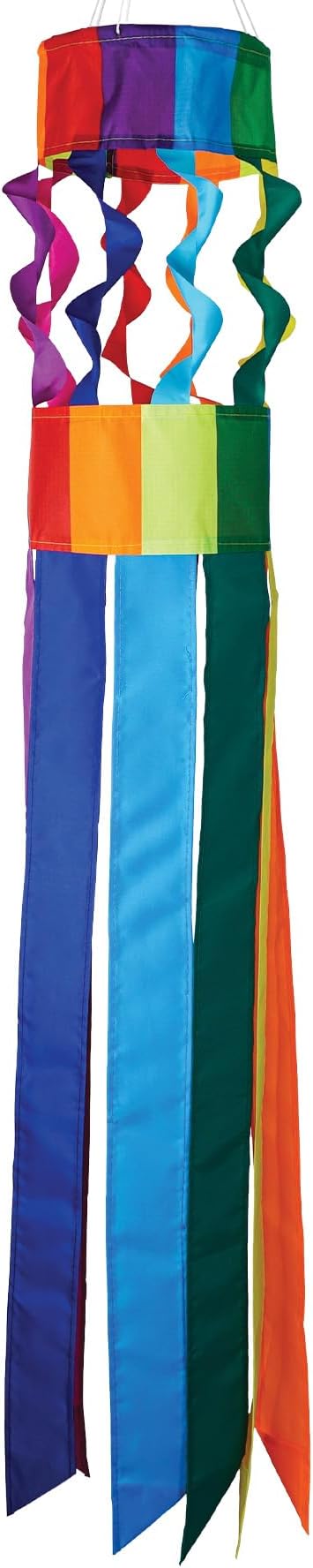 In the Breeze Rainbow Twistair Windsock, 40-Inch