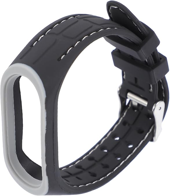 NOLITOY Silicone Wrist Band for Smart Fitness Bracelet Strap Simple Wrist Strap Compatible with Popular Smart Bands