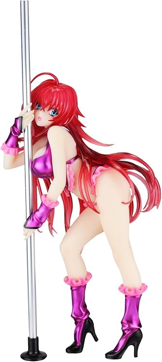 Shiitendo High School DxD, Rias Gremory, Pole Dance Version, Purple Color, 1/7 Scale, PVC Pre-painted Complete Figure