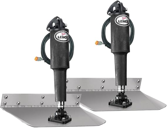 LENCO Marine 15001-101 / Lenco 9 x 12 Standard Trim Tab Kit Without Switch Kit 12V