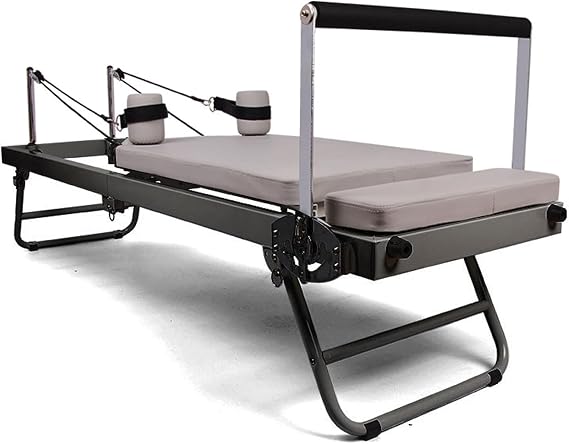 Pilates Reformer Bed Multifunction Pilates Reformer Machine Foldable Pilates Reformer Pilates Equipment for Home Workouts Pilates Reformer Machine for Home and Gym,03