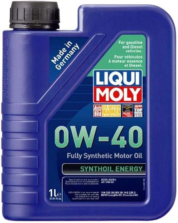 Liqui Moly (2049-6PK) Synthoil Energy 0W-40 Motor Oil - 1 Liter, (Pack of 6)