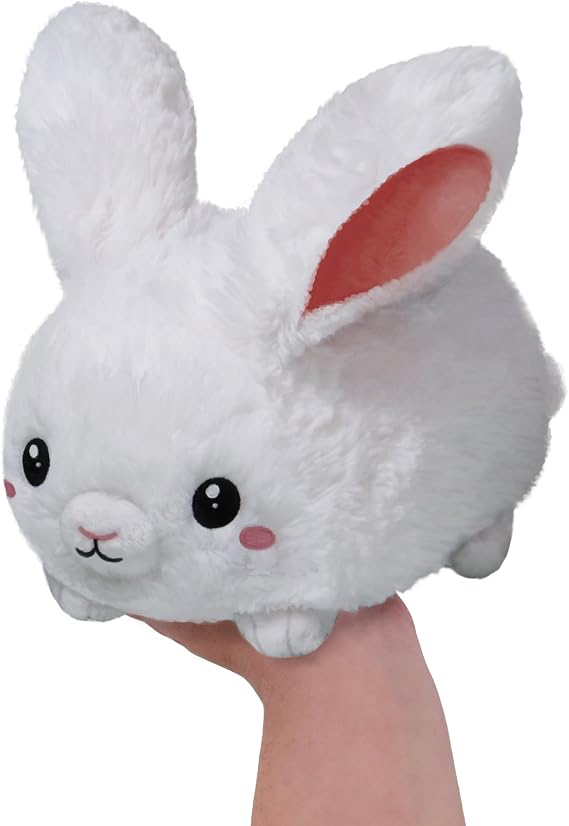 Squishable - Mini Fluffy Bunny - Pets Collection - 7 in - Soft Toy Collectible Stuffed Animal