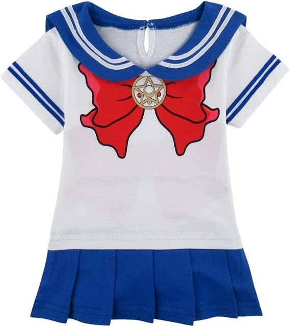 Cosplay Life Anime Manga Onesie Dress for Baby Girls 0 Months to 2 Years - Anime Halloween Outfit For Newborn