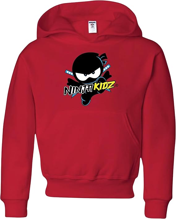 Ninja Kidz Original Logo Boys Merch Hoodie for Every Fan