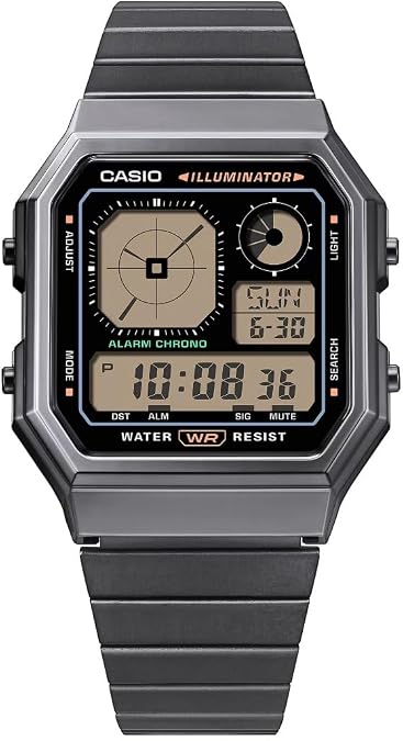 Casio Vintage Collection Digital Watch A130WEGG-1A Gunmetal