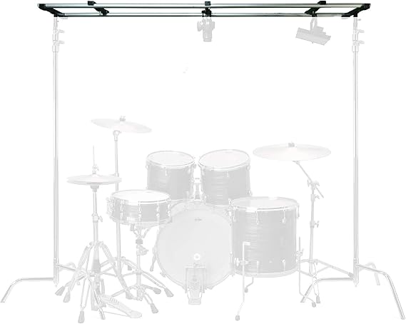 Glide Gear OH 150 Overhead Rig for Camera, Lights 412ft Modular Platform, Tripod/C-Stand Mounted, 20 lb Capacity