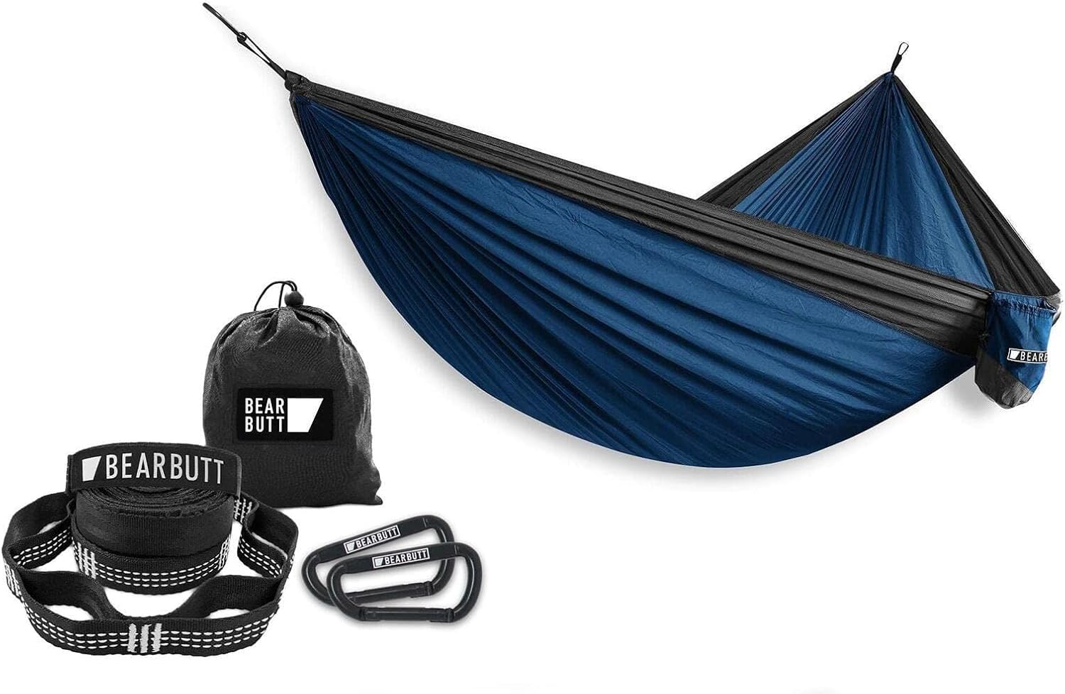 Bear Butt Double Camping Hammock and Bear Butt Kodiak Hammock Straps Bundles