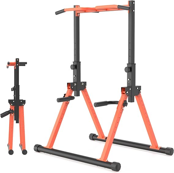 Z ZHICHI Foldable Pull Up/Dip Stand,Upper Body Workout,For Home Family Use