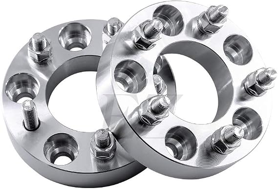 EZAccessory 2 Billet Wheel Adapters 5x5 to 5x112 (5x127 to 5x112) Thickness 1 Inch