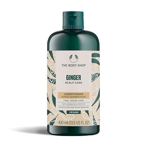 The Body Shop Ginger Scalp Care Conditioner | For Fine, Weak Hair