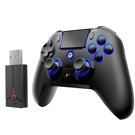 QRD Spark N5 Wireless Controller for PS5 Pro Slim PS4 PS3 PC Android