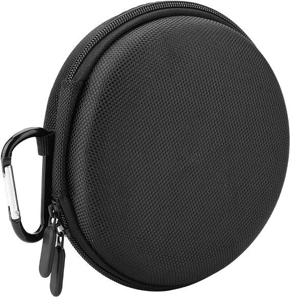 Speaker Storage Bag Portable Full Protection Bluetooth Hard Travel Storage Case Protect Case for B&O (Round)