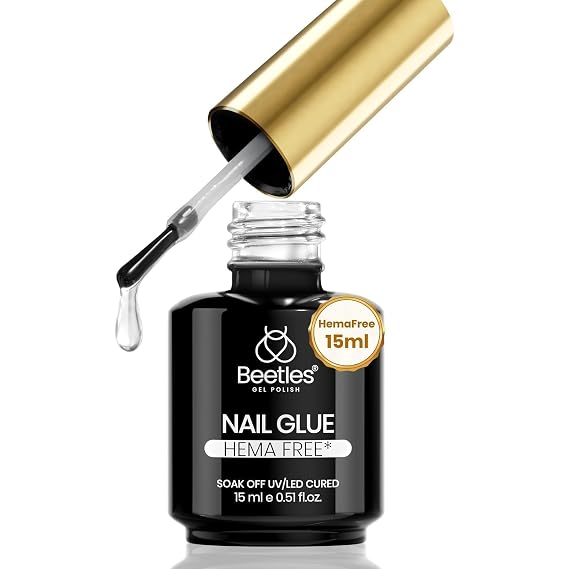 Beetles 15ml HEMA-Free Nail Glue Gel, TPO Free UV Nail Glue