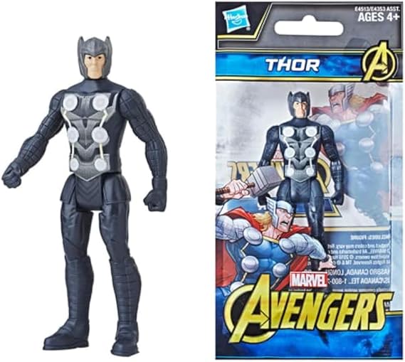 Marvel Avengers Thor 3.75 Inch 9.5cm Articulated Action Figure