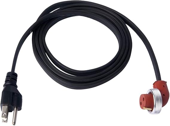 Zerostart 3600008 Replacement Cordset for Heavy Duty Immersion Heaters and Engine Block Heaters, 6-feet | 120 Volts