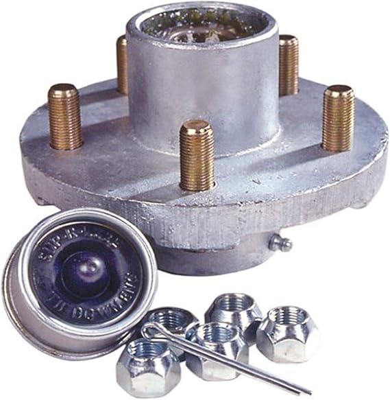 Tie Down Engineering 81040 Super Lube Marine Hub Kit with Lug Nuts, (Pack of 1)