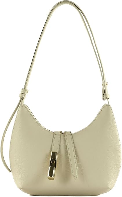 Furla Goccia Shoulder Bag S Panna