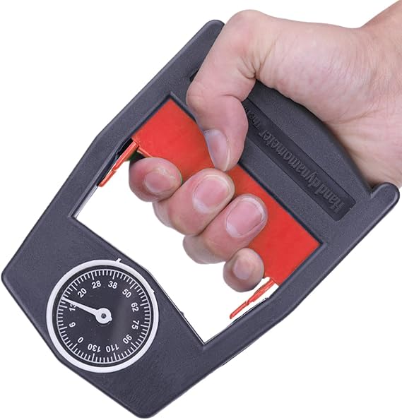 Hand Dynamometer Portable Hand Grip Strength Trainer Meter