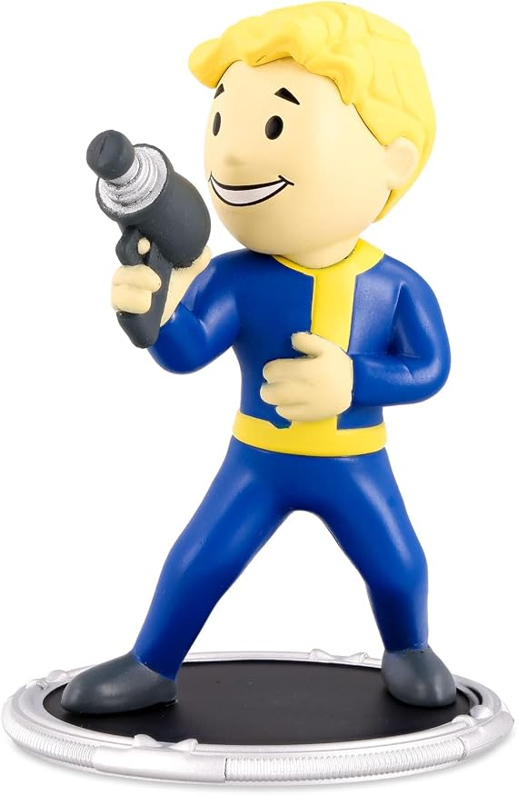 Fallout Vault Boy (Gun) 3-Inch Mini Figure