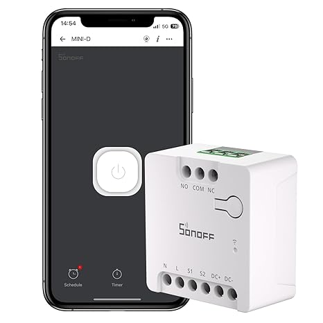 SONOFF Mini-D Matter Kuru Kontak Akıllı Röle | MINI-D