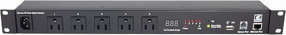 NP-0501DU Switched & Metered PDU Remote Power Management System. Manufactured & Supported in US. by Synaccess.. Control via Web, Telnet, USB Serial Port