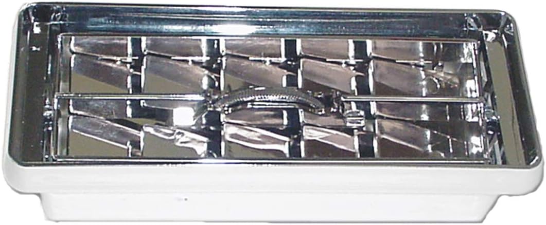 GG Grand General 68421 Chrome Plastic Vent Dash Panel for Kenworth, Center, 98-2002