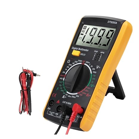 Tester Multimeter DC AC with Bazzer Measure Tool HFE Diode Voltage Current Resistance Capacitance