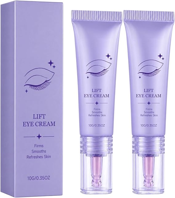 Instant Lift Eye Gel,Rapid Tightener Cream for Under Bags and Puffiness,Visibly Lifting Firming Balm Dark Circles & Fine Lines,Reduces Lines Wrinkles,for All Skin Types (1, pc)