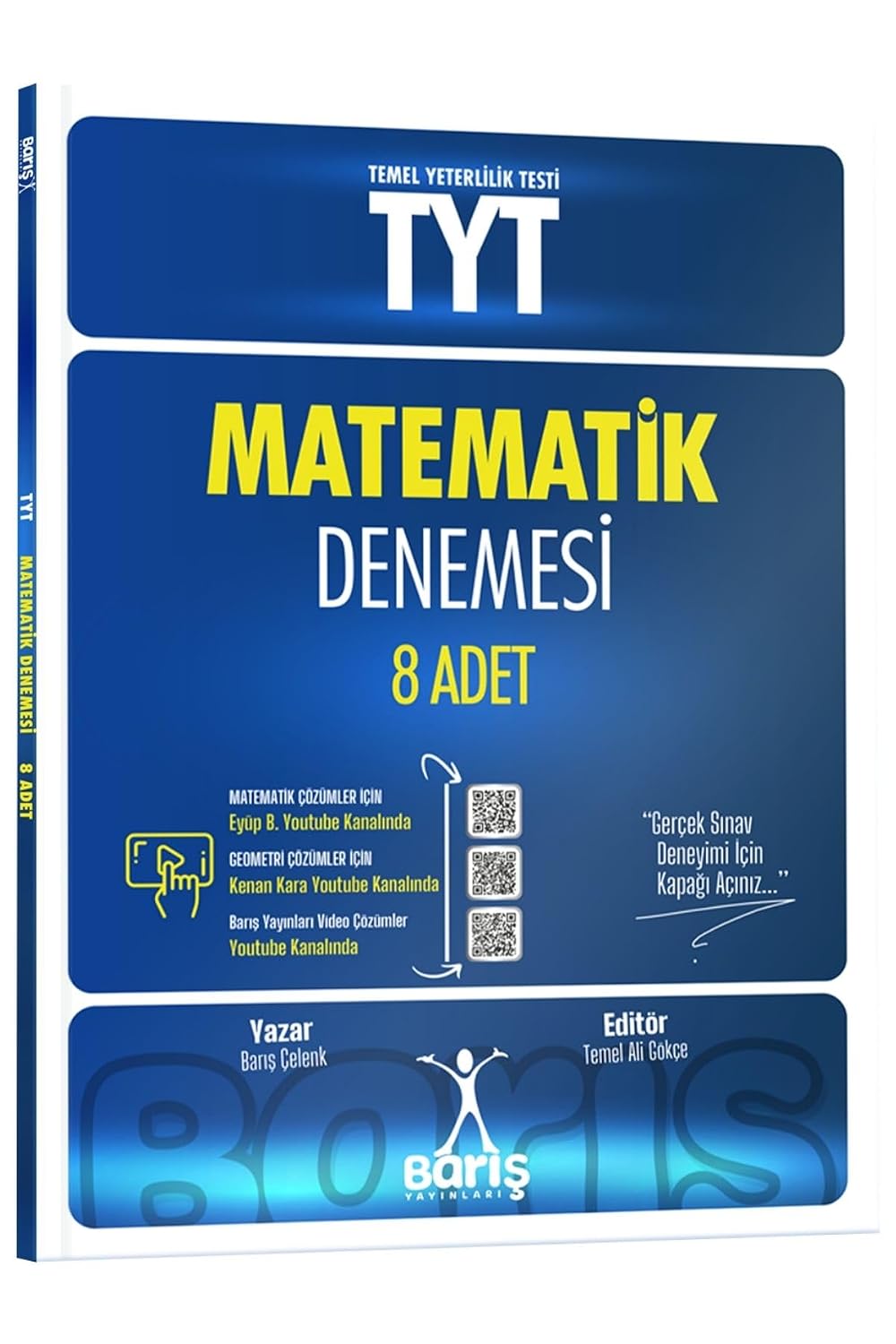Barış Yayınları TYT Matematik Denemesi 8 Adet Ciltsiz – 1 Ocak 2026