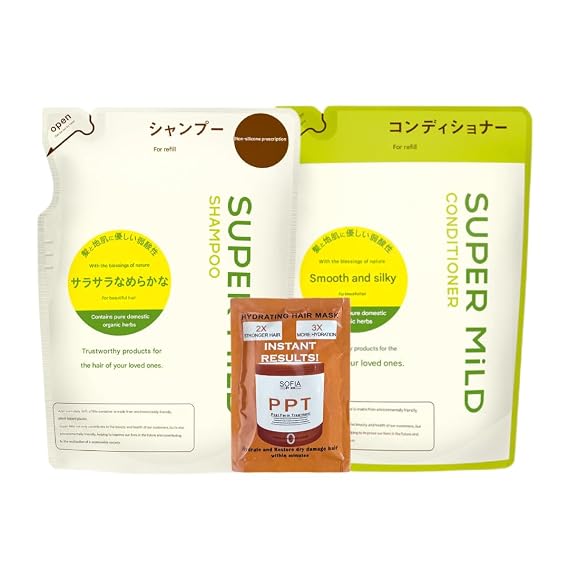 FT Super Mild Shampoo and Conditioner Set (400ml+400g)