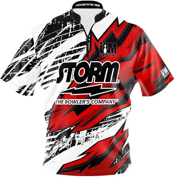Logo Infusion Dye-Sublimated Bowling Jersey (Sash Collar) - I AM Bowling Fun Design 2009-ST - Storm