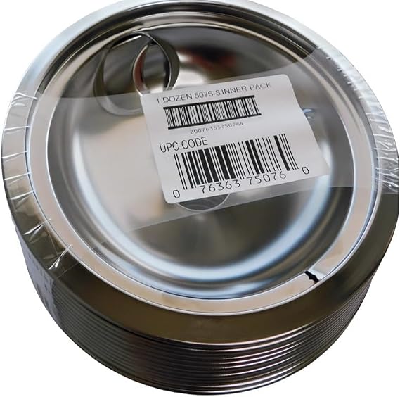 Stanco, Chrome 5076-8 8-Inch Locking Notch Bowl, Size