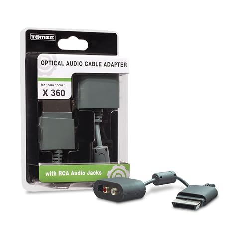 Tomee Optical Audio Adapter Cable for Xbox 360