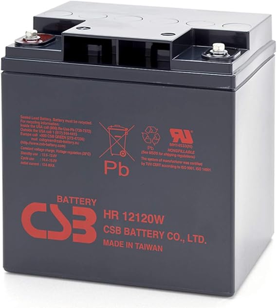 CSB HR12120WFR High Rate AGM Battery