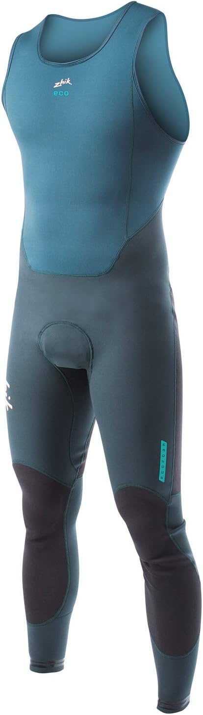Zhik Mens Eco Foam Skiff Wetsuit Sea Green - Easy Stretch - Our Latest Wetsuit with a Focus on Ecological Performance