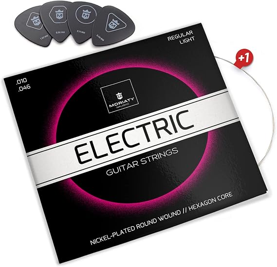 Electric guitar strings