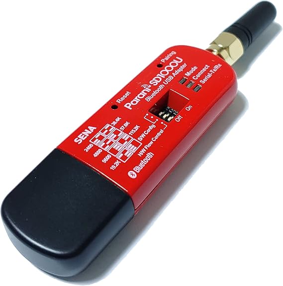 Sena SD1000U Long Range Bluetooth-USB Adapter for Serial Port Replacement