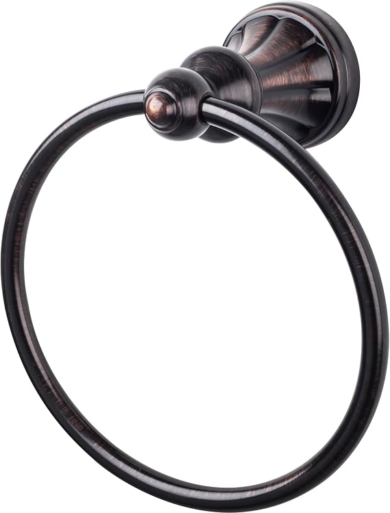 Top Knobs Hudson Bath Towel Ring Tuscan Bronze HUD5TB