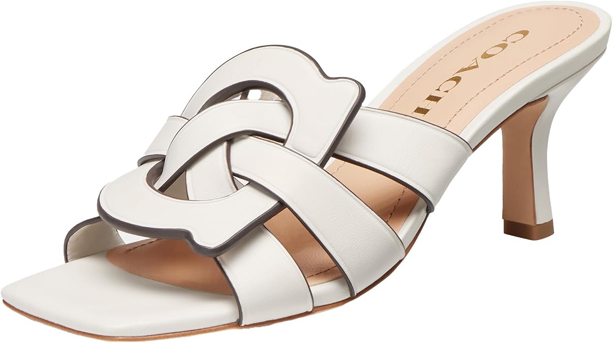 COACH Tillie Leather Sandal