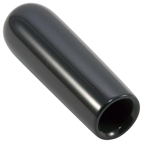 Caplugs VC-2500-16 VC Series Round Vinyl Cap, 16 Pack, Black Plastic, 2.500" W x 1.000" L Protective Closures, Thread Protectors, Dust and Moisture Seals, Masking, Plating, Color Coding (99394172)
